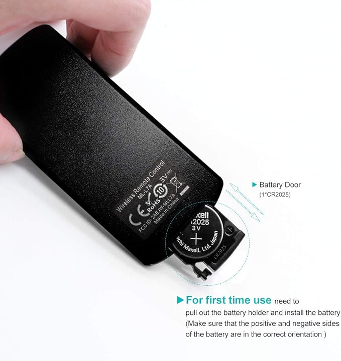 AODELAN Wireless Camera Remote Control Remote Shutter Release for Nikon Zfc, Z50, P1000, B600, A1000, P950; Replaces Nikon ML-L7