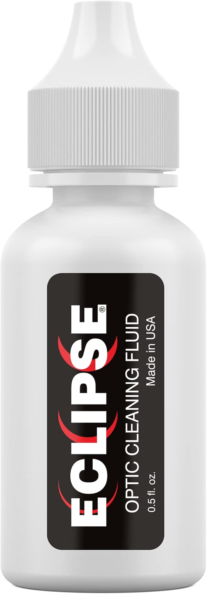 Eclipse Optic Cleaner for Sensors and Lenses - Digital Sensor Cleaner Solution - Camera Cleaning Fluid for Lenses, Sensors, Cameras, Binoculars, and Other Optical Products - Dropper Tip (15ml) - 0.5oz
