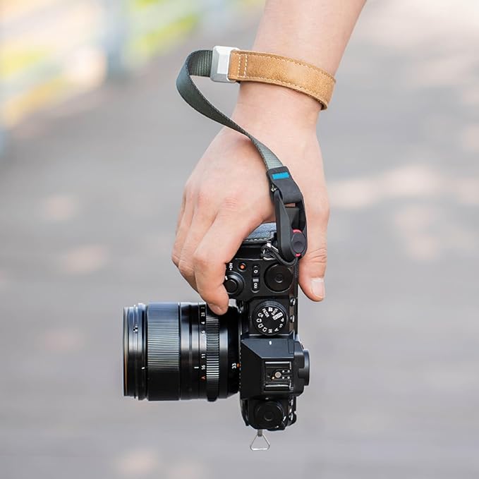 mecizox Camera Wrist Strap, Camera Hand Straps for Photographers, Adjustable Quick Release for DSLR SLR