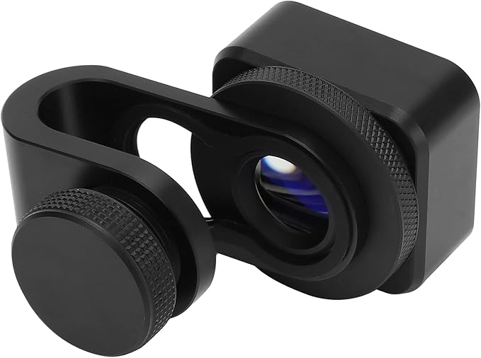 Mobile Anamorphic Lens, 1.55X Wide Screen Deformation Filmmaking Lens Aluminum Alloy Optical Glass Phone Movie Len for Phones/iOS Pad