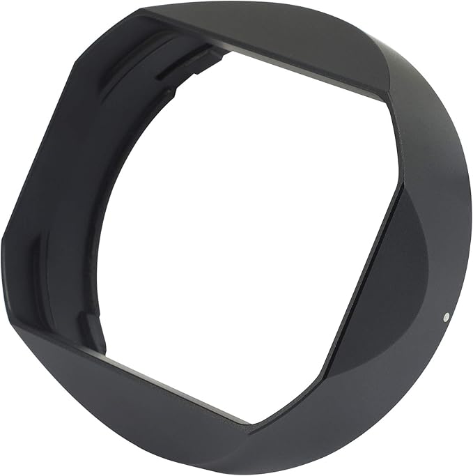 Haoge LH-X16B Square Metal Lens Hood Shade with Metal Cap for Fujifilm Fuji Fujinon XF 16mm F1.4 R WR Lens xf16mm/f1.4 on Camera XS-10 X-H1 X-Pro3 X-Pro2 X-Pro1 X-T4 X-T3 X-T2 X-T1 X-T30 X-T20