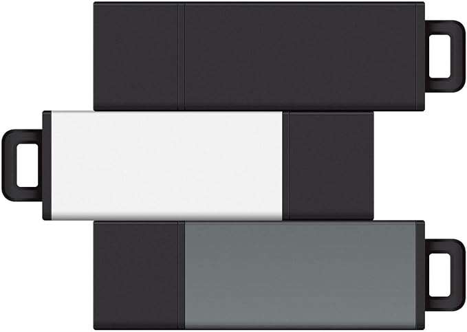 Centon DataStick Pro2 USB 2.0 Flash Drive 8GB x 3, Mix Color (S1-U2T09-8G-3)