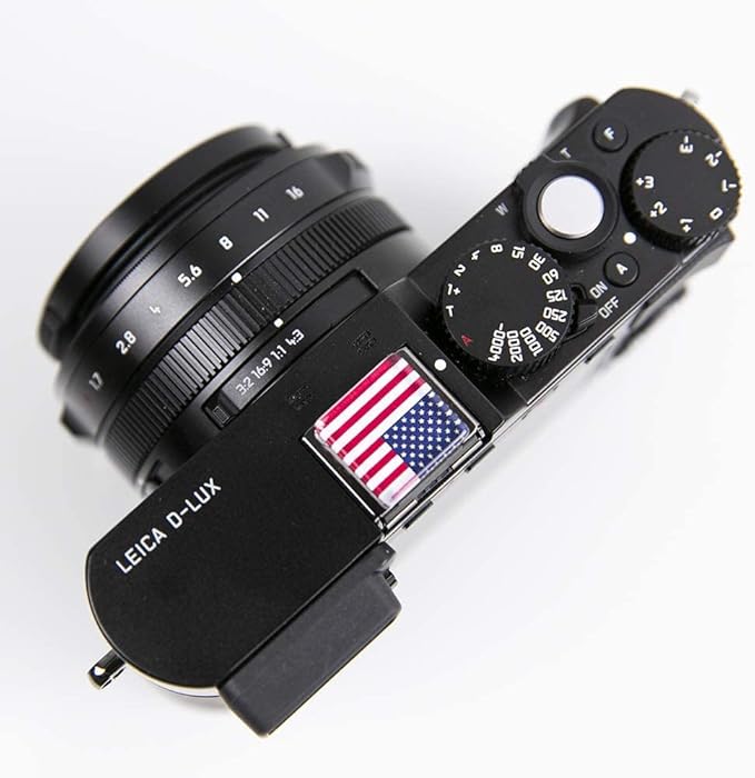Foto&Tech Camera Hot Shoe Cover Compatible with Sony FX30 FX3 A7R V Full-Frame Cinema Camera (US Flag)