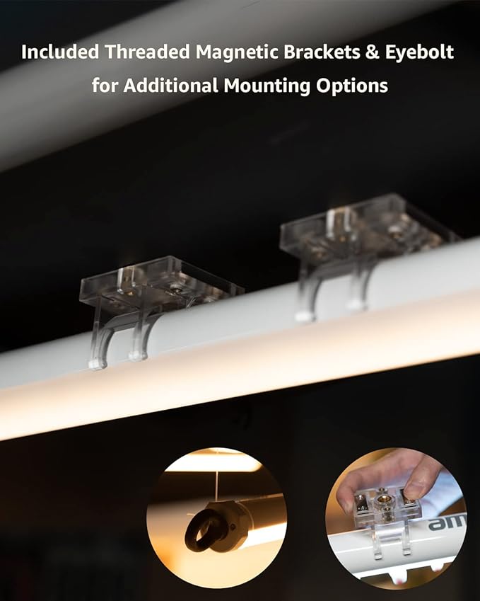 Aputure Amaran PT2c 2 Light Kit,Pixel Tube Light,8 RGBWW Pixels Tube LED,16W Power (60cm/23.6Inch) Amaran T2C