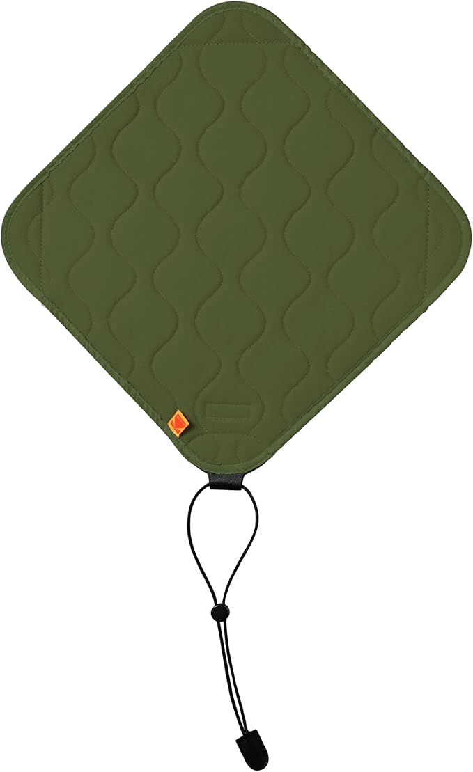 KODAK Camera Wrap Size L 38.5x38.5cm - Water-Resistant, Anti-Scratching and Dust-Free Protective Cloth for SLR Camera, Tele Lens (Olive) [ONE item]