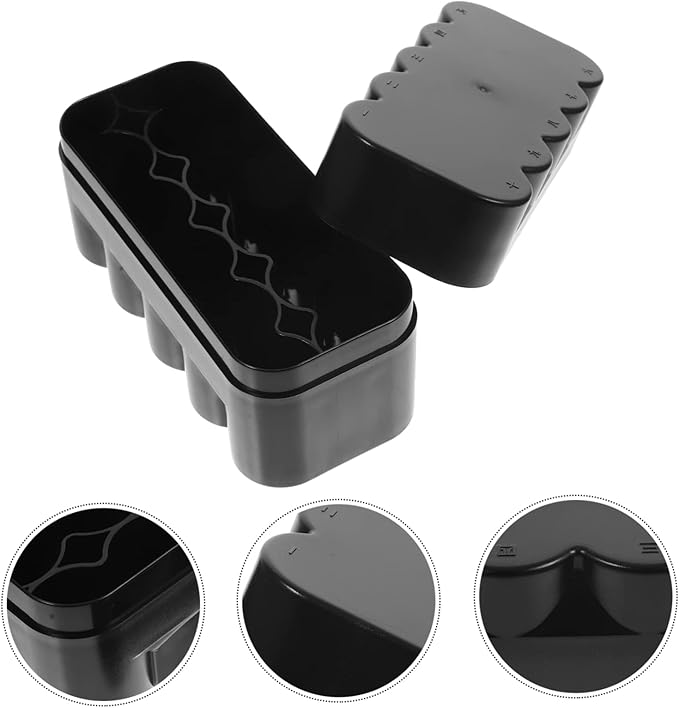 POPETPOP Hard Plastic Film Canisters Storage Box for Photography 120 Film Roll Holder Case Lid Organizer Sturdy Design