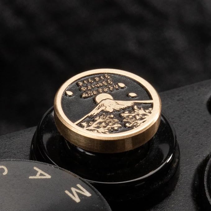 Falling Cherry Blossoms Camera Metal Shutter Decorative Button for Fujifilm x100vi x100v xpro2 xt50 xt30 xt30ii for Nikon zf (Copper Alloy-Shutter Decorative Button)