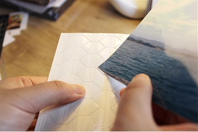 10 Sheet (1020-pack) Photo Corners Self Adhesive PVC Paper Photo Foto Corner Stickers for Scrapbooking Personal Journal (Clear)