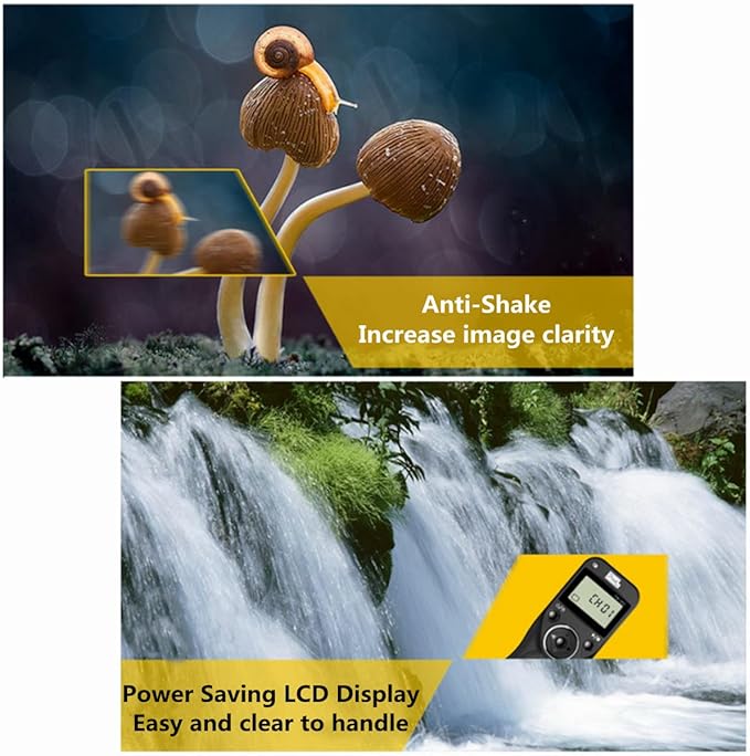 Pixel Camera Timer TW-283 S2 Wireless Shutter Release Remote Control Compatible with Sony a1, a9, a7, a7R, a7S, a6600, a6500, a6400, a6300, a6000, a5100, a5000, HX400, HX90, RX10, RX100, a68, a58