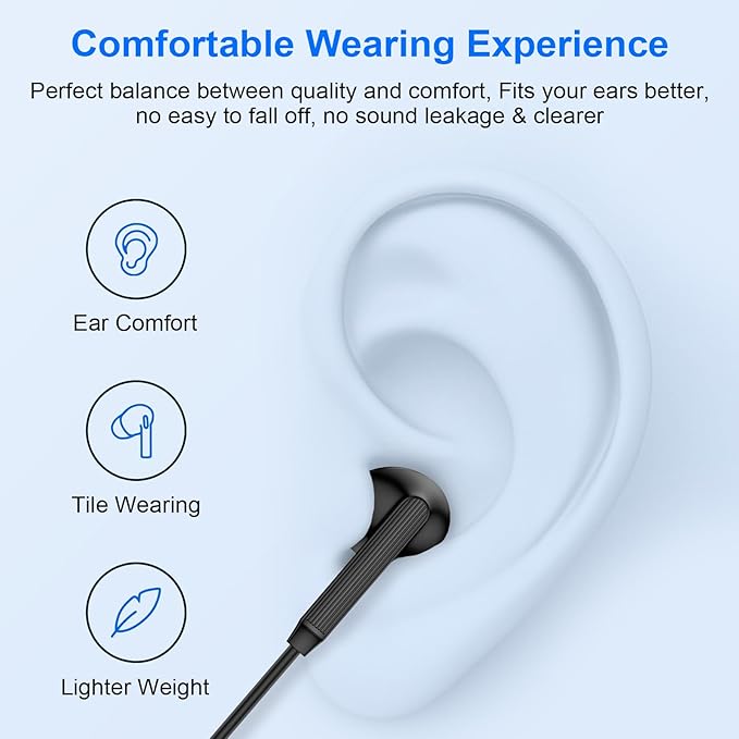 USB C Samsung Earbuds Wired Ear Buds for Samsung Galaxy A16 A17 A36 5G A26 S25 Edge A56 S25 Ultra Plus S24 FE A35 Z Fold 6 USBC In-Ear Headphones Wired Type C Earbud Earphones Headsets with Microphone
