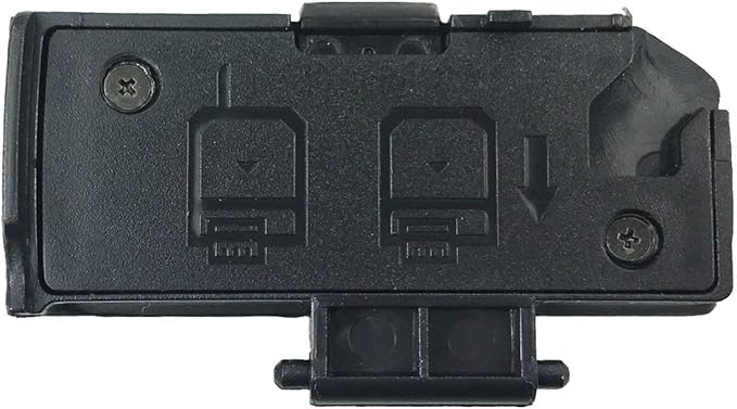 PhotoTrust 2 Pieces Battery Door Cover Lid Cap Replacement Repair Part Compatible with Canon EOS 1000D 450D 500D Rebel XS XSi T1i