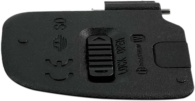 Battery Door Cover Lid Cap Case Repair Part Compatible with Sony A6000 ILCE-6000 Camera Replace Battery Door Cover Lid
