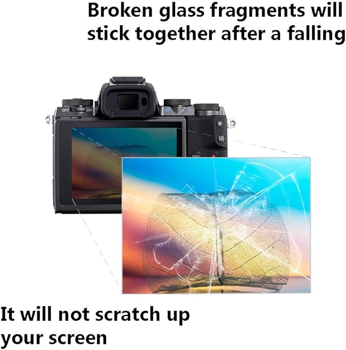 kinokoo Tempered Glass Film for Leica X Crystal Clear Film Leica X Screen Protector Bubble-free/Anti-scratch(2 pack)