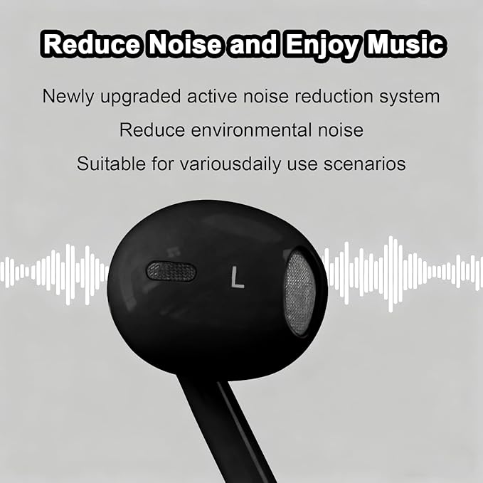 2 Packs USB C Headphones for iPhone 16/15 Phone Earbuds with Microphone & Volume Control HiFi Stereo Type C Earphones for Galaxy S23/S22/S21/S20/Ultra Note 10/20, for Pixel 7/6/6a/5/4,for OnePlus 9 8