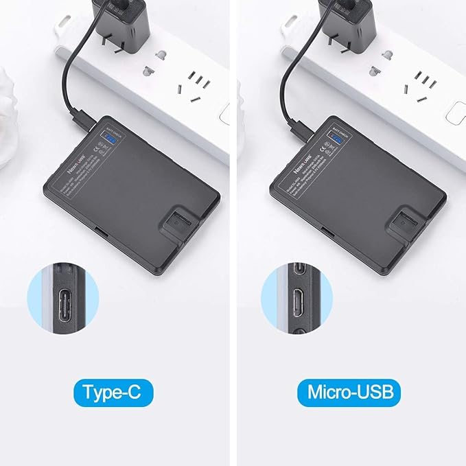 60-LED Rechargeable Clip-On Video Light – Dual Clamp for Phone & Laptop – 3 Color Modes • 10 Brightness Levels • USB-C Rechargeable Portable Lighting for TikTok, Selfie, Vlog & Makeup
