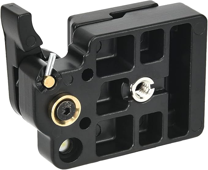 323 RC2 Quick Release Plate Adapter, Rapid Connect Adapter with Quick Release Plate Compatible for Manfrotto Monopod, Manfrotto Tripod Ball Head and Tripod