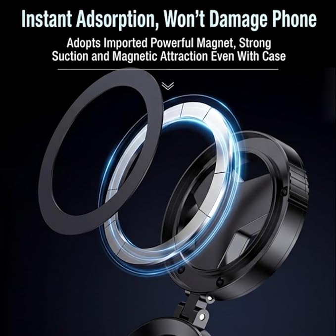 Anti-Glare Magnetic Phone Filter, Magnetic Anti-Glare Phone Filter, Foldable Portable Polarizing Lens Attachment, Reduces Reflections, Enhances Colors (3pcs)