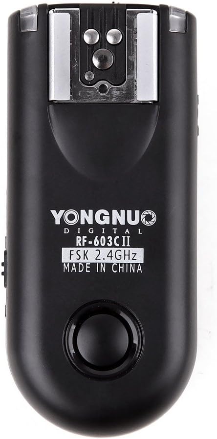 YONGNUO Wireless Shutter Release & Flash Trigger RF-603II C3 for Canon DSLR 1D /1DS, EOS 5D Mark II/5D /7D/50D /40D /30D /20D /10D
