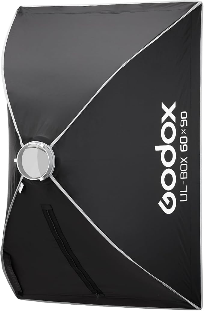 Godox 24”x35” Strip Softbox with Bowens Mount, UL-BOX-60x90 Folding Quick Release Rectangular Softbox Foldable Soft Box with Grid, Diffuser for Godox SMALLRIG/Neewer/Aputure