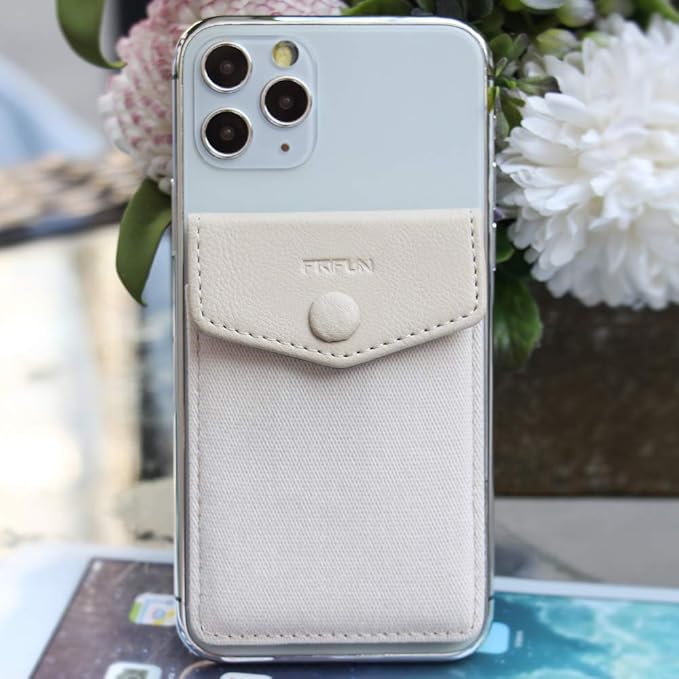 Ultra-Slim Self Adhesive Credit Card Leather Wallet