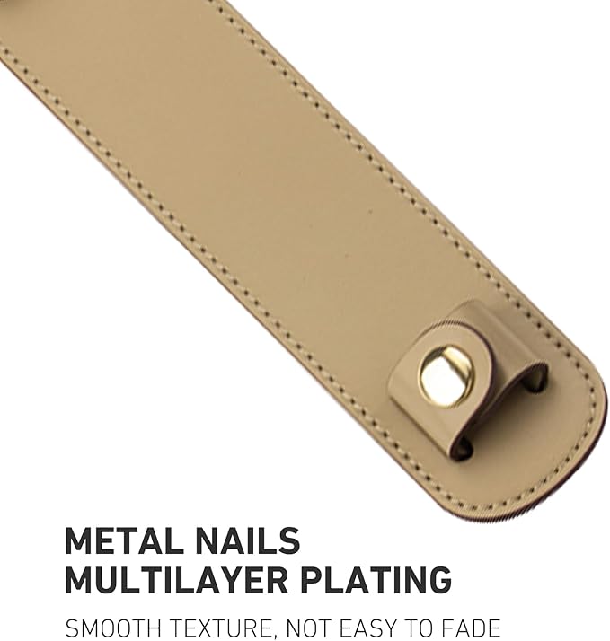 Shoulder Strap Pad Replacement,Microfiber Leather Strap Pads Detachable Cover for Tote Bag