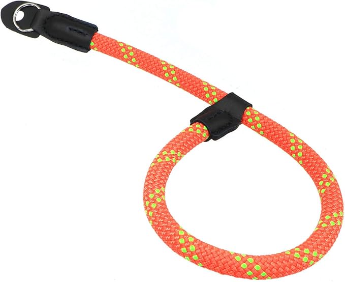 HITHUT Adjustable Rope Camera Wrist Strap Hand Strap for SLR DSLR Digital Mirrorless Cameras Orange Green