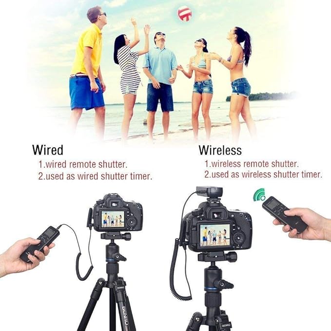 PHOLSY Wireless Timer Remote Release Control with Intervalometer and HDR for Panasonic S5, S1H, S1R, S1M, S1, G95, G91, G90, G9, FZ1000 II, G80, G81, G85, GH5, GH6, G95, G7, GH7, GX8, G6, G5