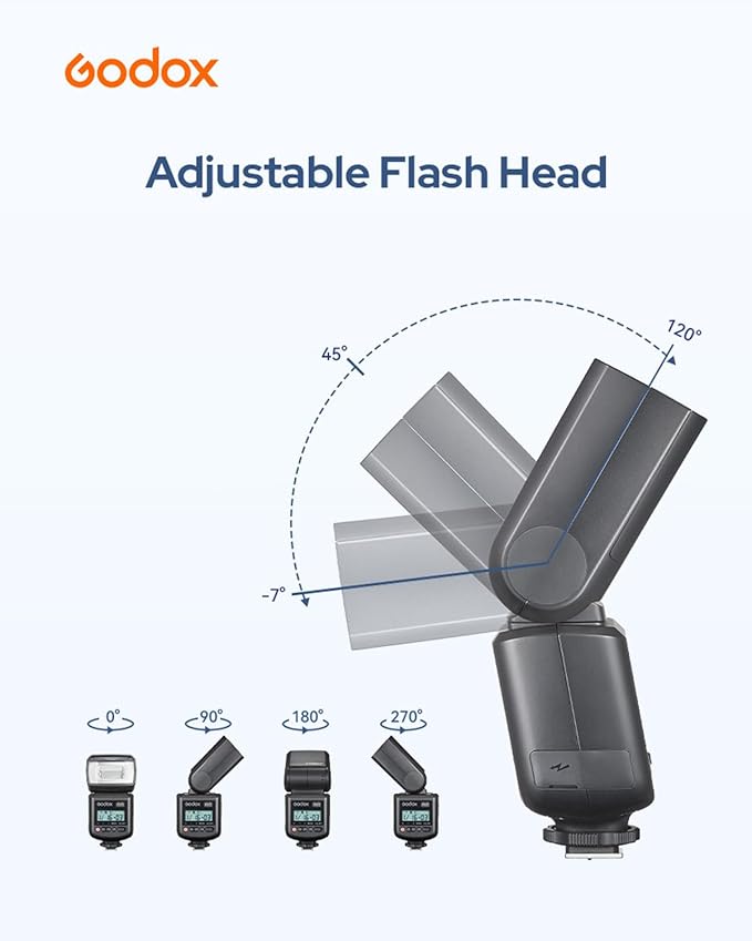 Godox TT520III Universal Bounce Flash Kit with Diffuser for Canon, Nikon, Sony, Fuji, Olympus Single-Contact Hot Shoe Cameras, 433MHz Wireless Speedlite, GN33, 400 Flashes, S1/S2 Optical Slave Modes