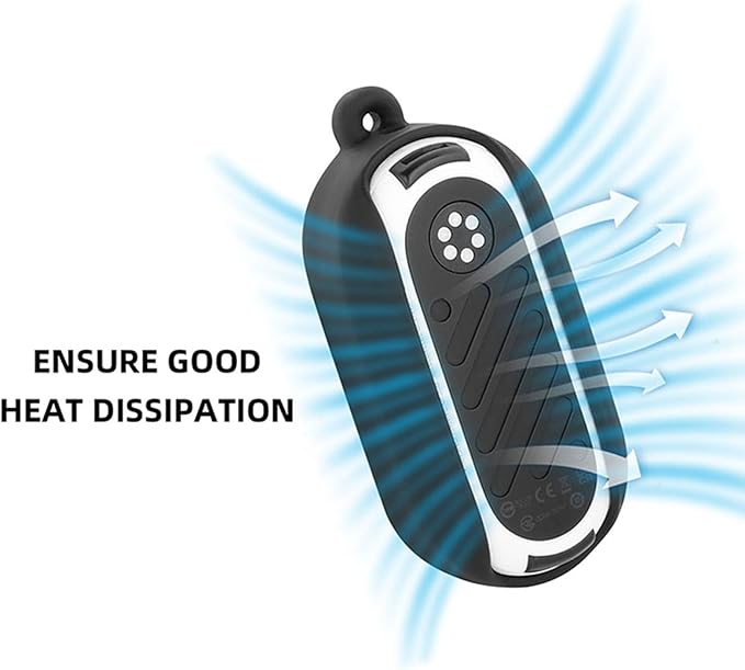 LICHIFIT Silicone Protective Case Set for Insta360 GO 3 Action Camera Housing Soft Shell Cover Skin + Lens Cap + Neck Strap Lanyard Accessories