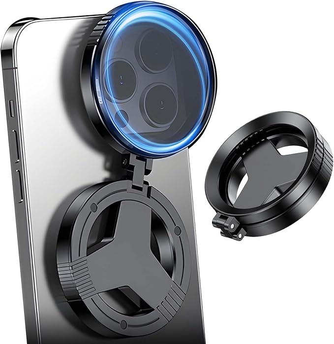 52mm CPL Phone Camera Filter - Magnetic, Foldable, Retractable, Universal Smartphones for iPhone, for Samsung, for Android- Portable Photography Accessory