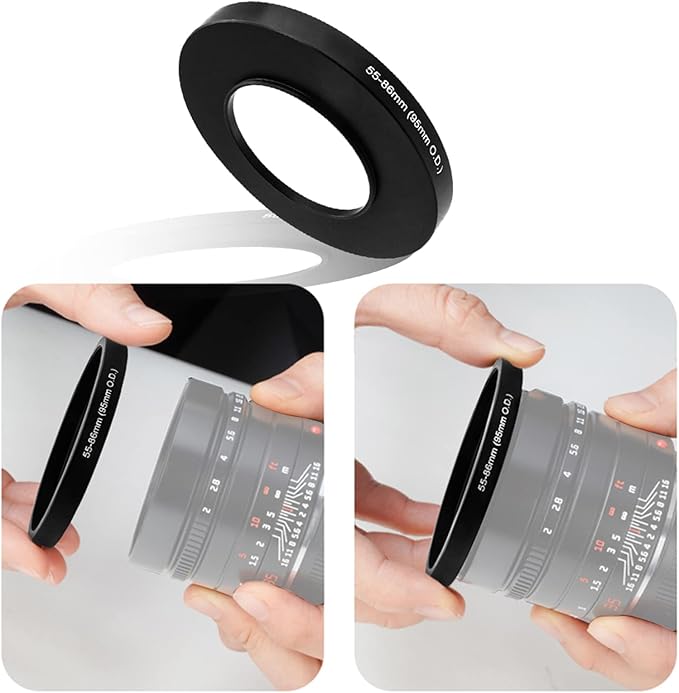 Lens Adapter,Matte Box Adapter Rings,Step up Ring for 95mm OD Matte Box