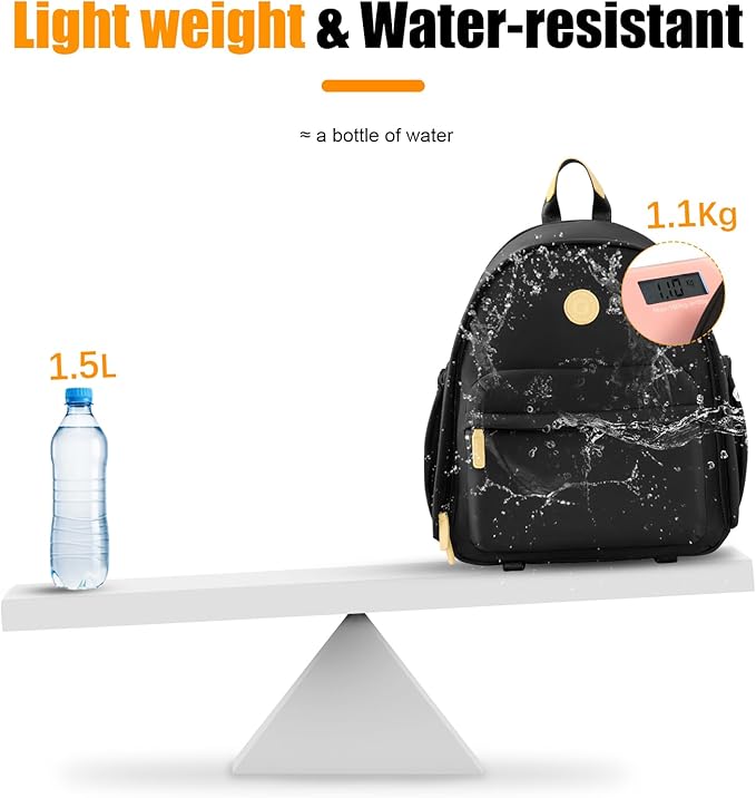 Cwatcun Camera Backpack Bag for Women, Stylish DSLR/SLR Camera Bag with Tripod Strap Laptop Compartment and Removable Dividers Lightweight Photograhy Backpack Case for Canon/Nikon/Sony Accessories