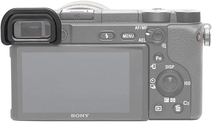 Eyepiece Eyecup Viewfinder Eye Cup for Sony Alpha A6500 A6400 A6600 Camera for viewfinder (2-Pack),ULBTER FDA-EP17 Eyepiece Eye Cup with Hot Shoe Cover (FAD-EP17)