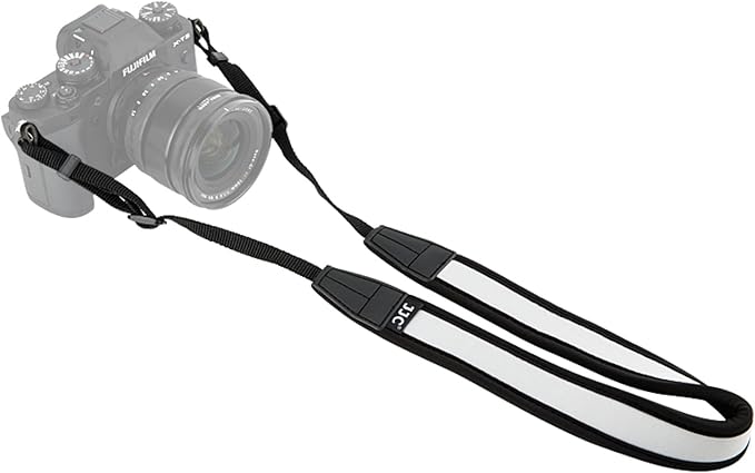 Mirrorless Camera Neck Strap Shoulder Belt for Sony ZV-1 II ZV-E10 A7C A6700 A6600 A6500 A6400 A7 IV III A7R V IV A7S III A9 II Fujifilm X-T5 X-T4 X-T30 II Nikon Z30 Z50 Canon M50 M6 M5 Mark II -Grey