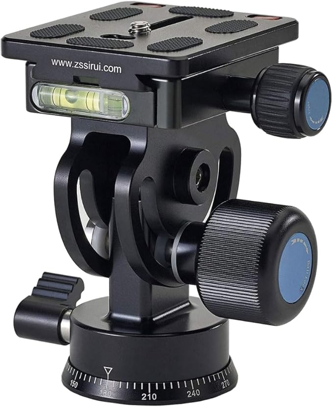 SIRUI L-Series Aluminium Tilt Head for Monopods Including TY-Series Quick Release Plate (L-20S)
