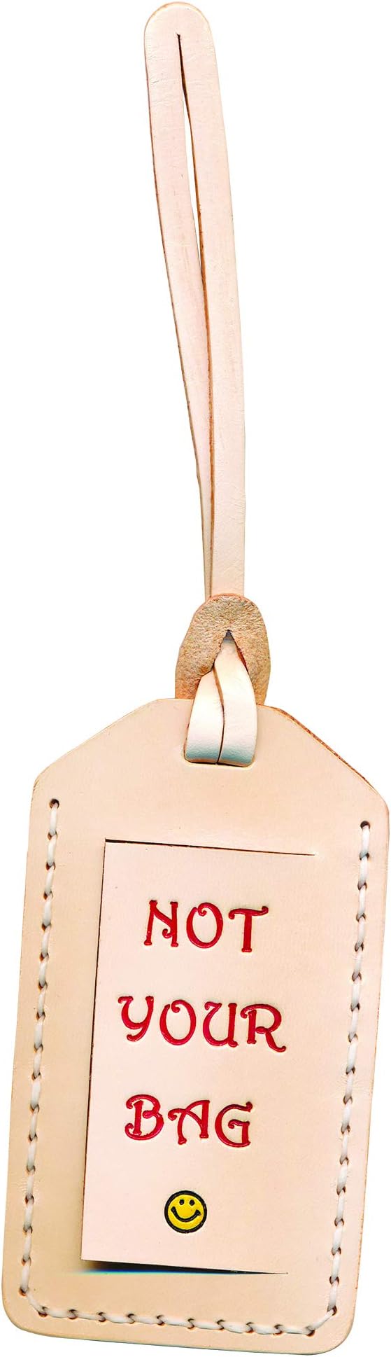 Realeather Luggage Tag Leathercraft Kit, Natural