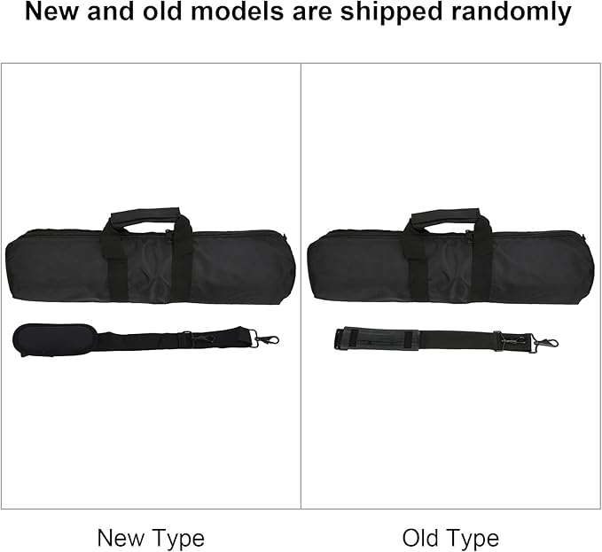 Heavy Duty Tripod Carrying Bag with Shoulder Strap, Padded Carrying Case Tripod Storage Bags for Photographers Artists Monopod (60cm*12cm)
