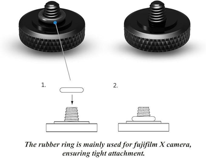JJC Camera Soft Release Button, Shutter Button for Fuji Fujifilm X-T5 X-T4 X-T50 X-T30 III II X-PRO3 X100V X00VI X-E5 X-E4 X Half GFX100RF Sony RX1R II RX10 IV III Leica Q3 M10 Nikon Zf Df F3-2 Pack