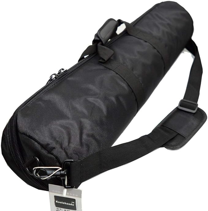 koolehaoda Tripod Case, L35 xΦ/6" Heavy Duty Tripod Bag with Shoulder Straps and Handles, All Sides 1 cm Padded Carrying Case for Light Stands, Boom Stand and Tripod and Monopod