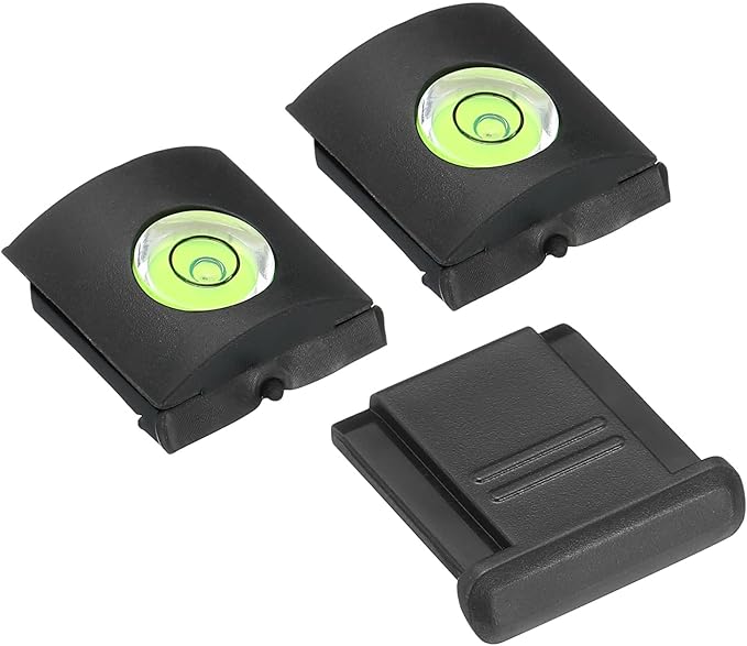 PATIKIL Camera Level Hot Shoe Cover Universal Camera Hot Shoe Cover Cap, 3 Pack Hot Shoe Cap Hot Shoe Protector Suitable for Nikon for Fujifilm for Pentax DSLR/SLR Camera, Black