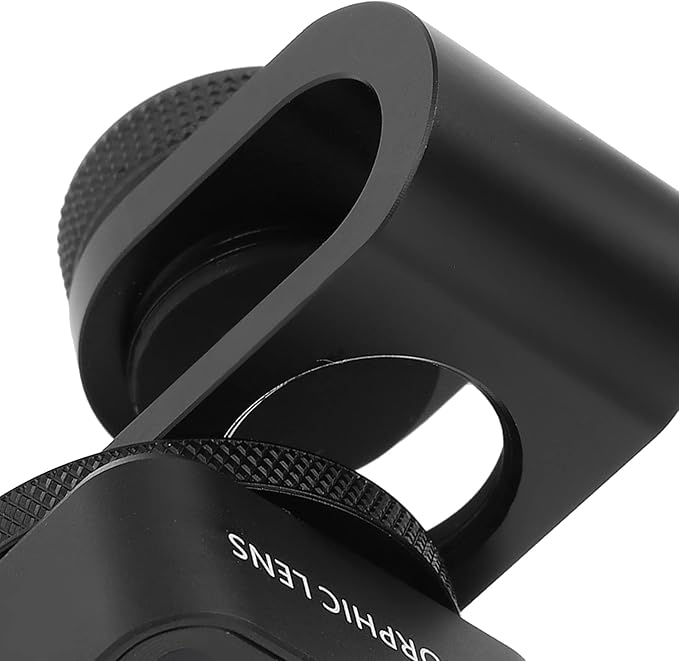 HD Phone Lens,Mobile Anamorphic Lens 1.33X Wide Screen Deformation Filmmaking Lens with Effective Correction,for Most Smartphone