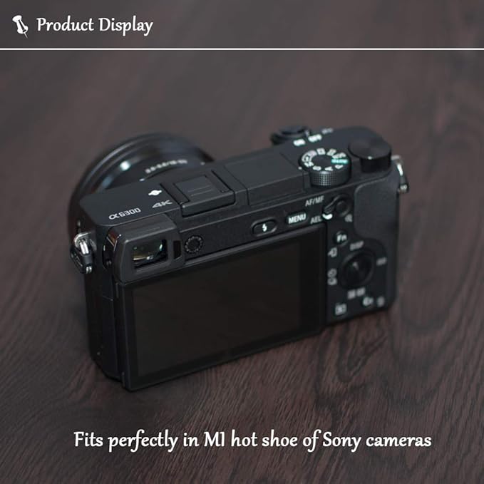 Hot Shoe Cover, Hot Shoe Cap, Hot Shoe Protector Compatible with A6100 A6600 A7III A6500 A6400 A6300 A6000 A77II A7II A7RII A7RIII A7RIV A7SII A99II RX10II RX100II Replaces FA-SHC1M(5-Pack)