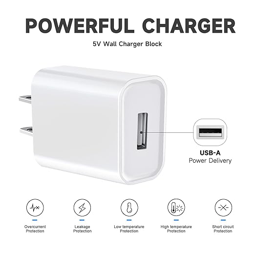 2 Pack 10FT USB C Camera Charger for Arlo Essential Battery Camera 2nd/3rd Gen, Essential Battery Camera XL 2nd/3rd Gen, Essential Pan Tilt, Pro 6/XL 6, Ultra 3 Cam Charger Charging Cord Power Cable