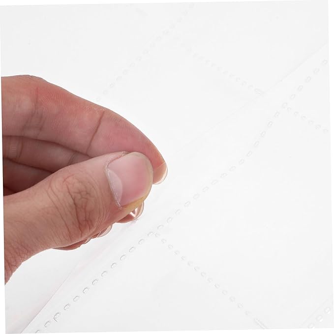 30pcs Film Negative Holder Binder Pages Acid Storage Sleeves for Safe Film Negative Organization for Photographers and Hobbyists