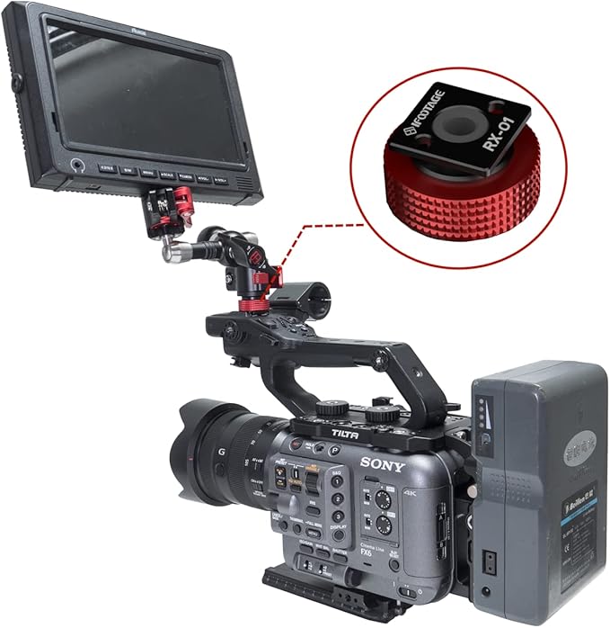 IFOOTAGE Magic Arm Cold Shoe Adapter，Camera Cold Shoe Mount Adapter to 1/4"-20 Tripod Screw Adapter for Led Lights, Microphones, Monitors, Video Cameras(2 Pieces)