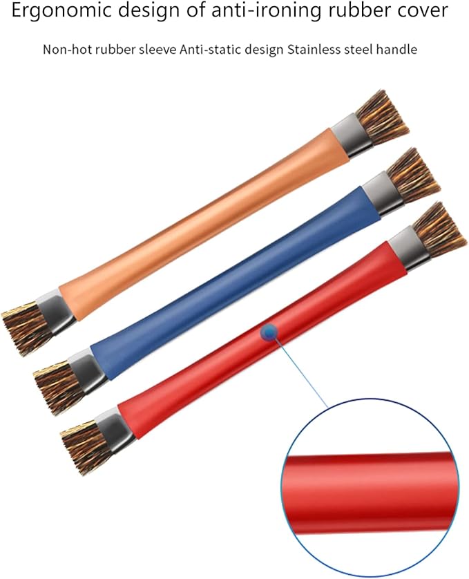 Durability Anti-Static ESD Safe Cleaning Brush Mother Board Cleaning Tools For Mother Board Circuit Board Brush, Blue