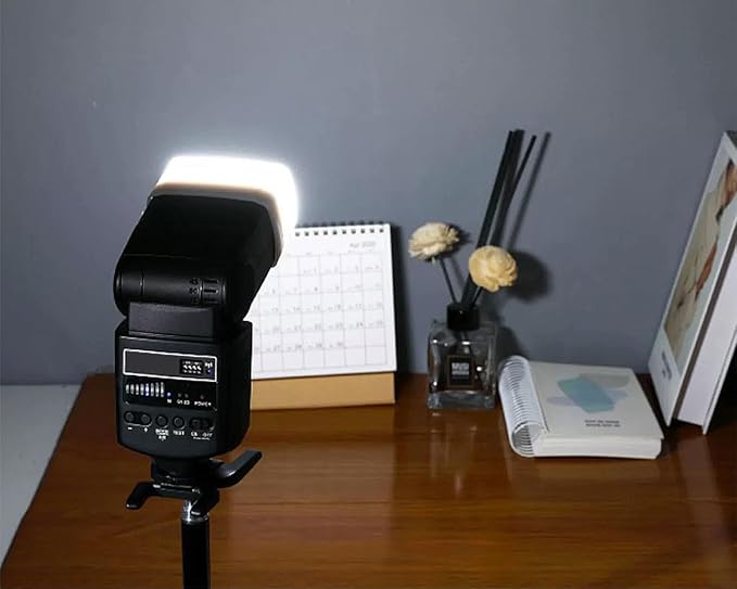DS. DISTINCTIVE STYLE 3-Pack Flash Diffuser for Speedlight Light Diffuser Softbox Compatible with Godox V1 TT600 V850II V860II TT685 Yongnuo YN560III 568EX 568EXII 565EX Canon 580EXII 580EX