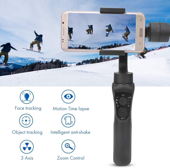 Threeaxis NonShaking, Handheld PhoneStabilizer, Three Axis Phone Stabilizer Three Axis Stabilizer Phonebr/>Stabilizer Phone Ballhead Handheld Stabilizers for