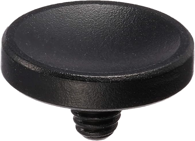 NinoLite Soft Release Shutter Button for Cameras, Black, Compatible with FujiFilm Leica Sony and More Screw-in Button