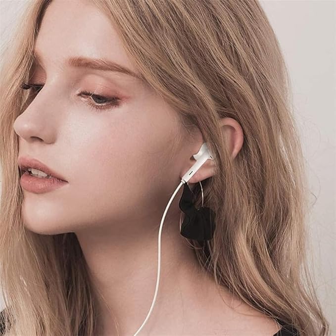 2 Pack Wired Earbuds/Wired Headphones with 3.5mm Earphones[MFi Certified] with Microphone Volume Control Compatible for Computer,MP3/4,Android Most 3.5mm Audio Devices，White